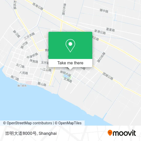 崇明大道8000号 map