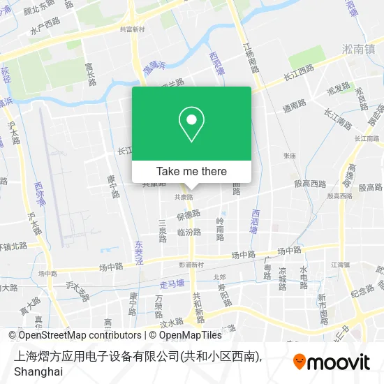 上海熠方应用电子设备有限公司(共和小区西南) map