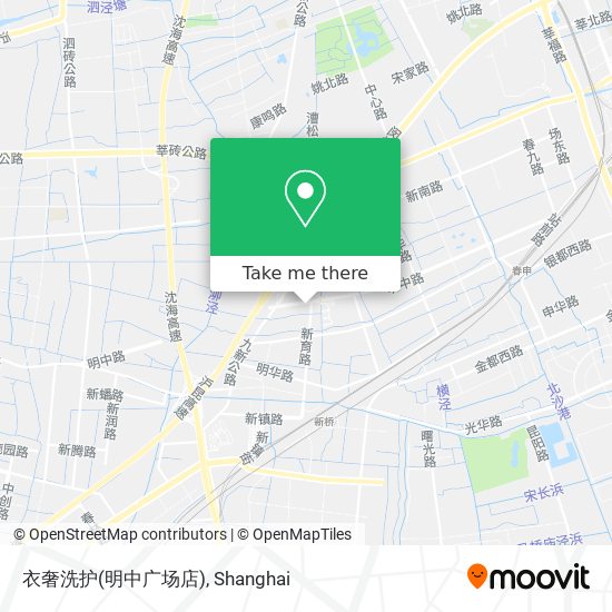 衣奢洗护(明中广场店) map