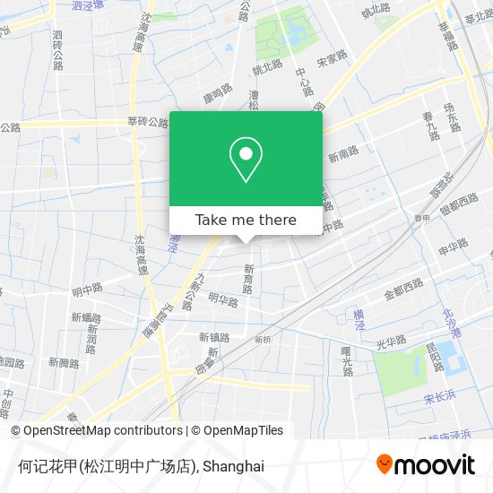 何记花甲(松江明中广场店) map