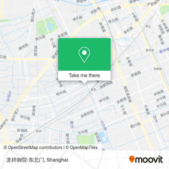 龙祥御院-东北门 map