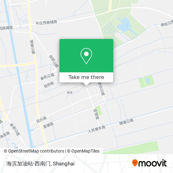 海滨加油站-西南门 map