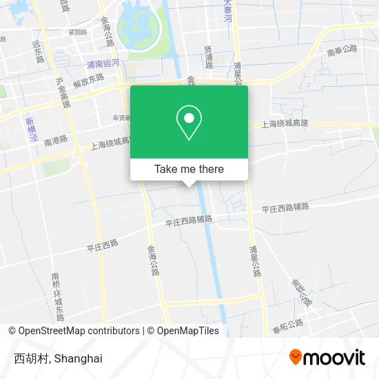 西胡村 map