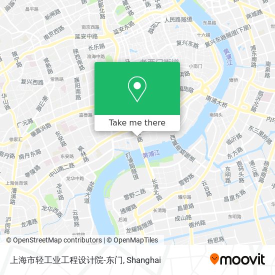 上海市轻工业工程设计院-东门 map