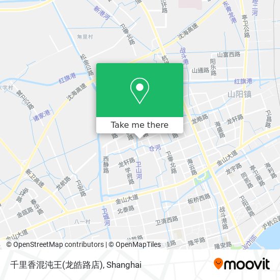 千里香混沌王(龙皓路店) map