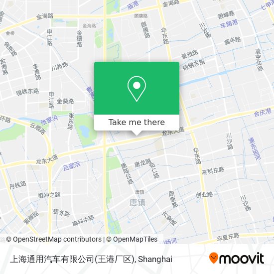 上海通用汽车有限公司(王港厂区) map