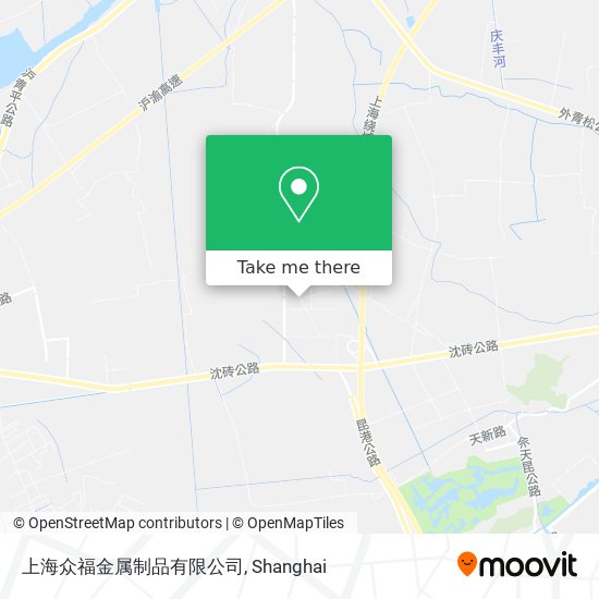 上海众福金属制品有限公司 map
