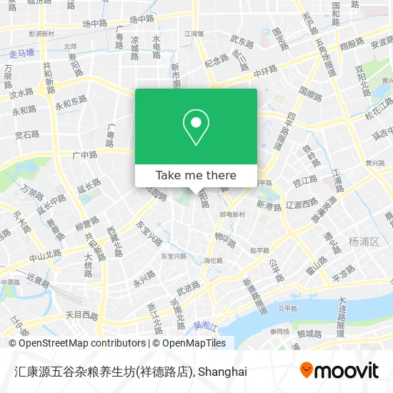 汇康源五谷杂粮养生坊(祥德路店) map