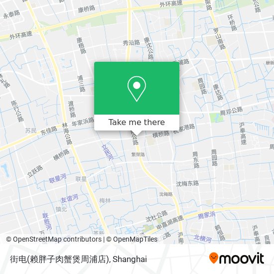 街电(赖胖子肉蟹煲周浦店) map