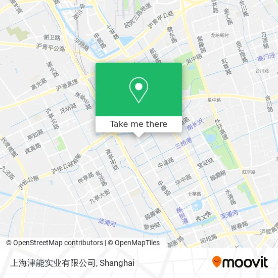 上海津能实业有限公司 map