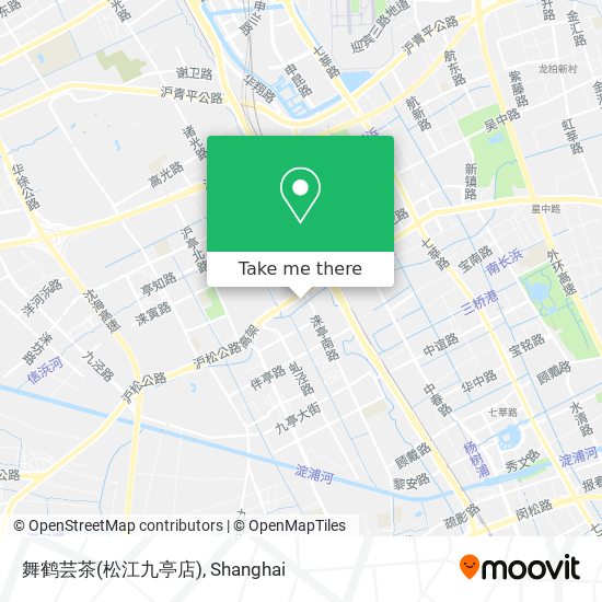 舞鹤芸茶(松江九亭店) map