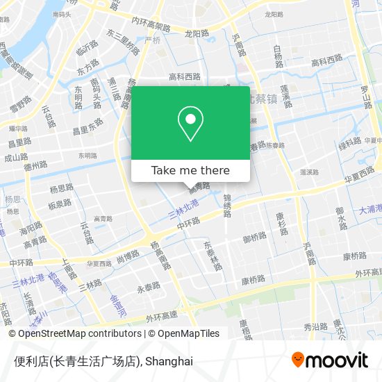 便利店(长青生活广场店) map