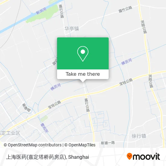 上海医药(嘉定塔桥药房店) map