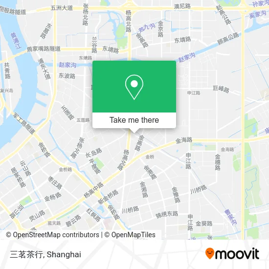 三茗茶行 map