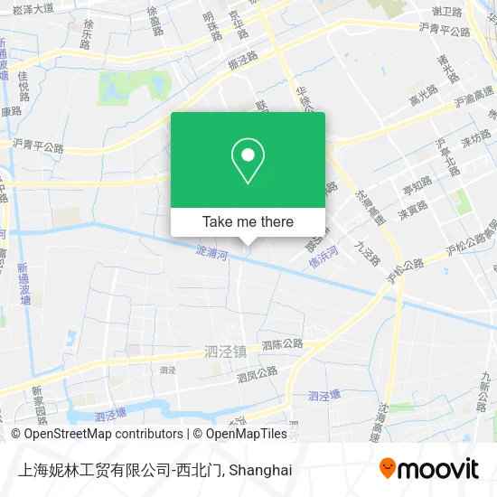 上海妮林工贸有限公司-西北门 map
