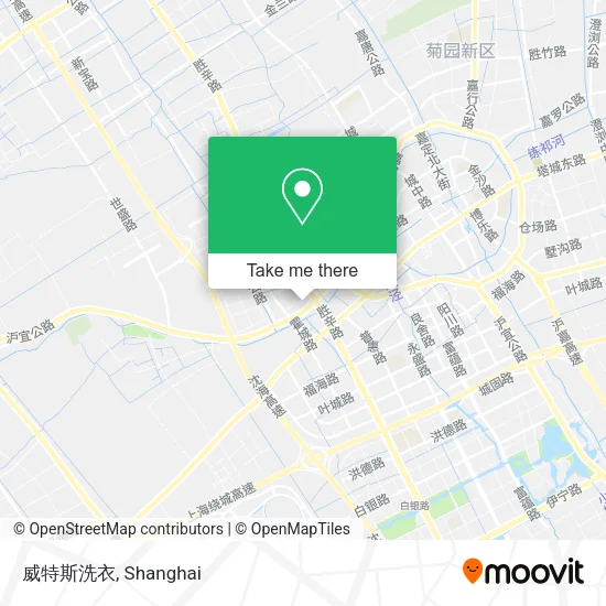 威特斯洗衣 map