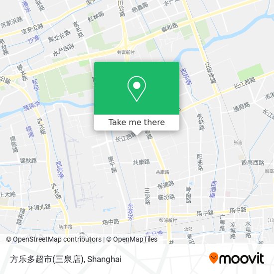 方乐多超市(三泉店) map