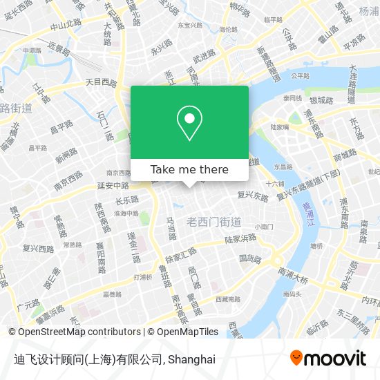 迪飞设计顾问(上海)有限公司 map