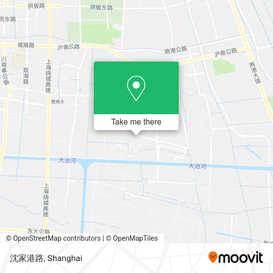 沈家港路 map