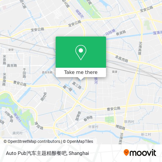 Auto Pub汽车主题精酿餐吧 map