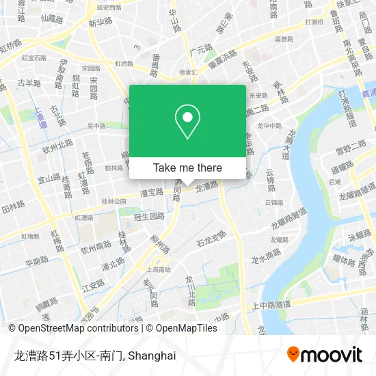 龙漕路51弄小区-南门 map