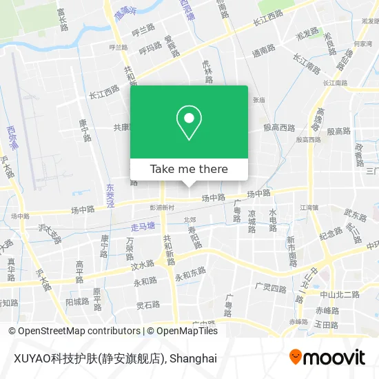 XUYAO科技护肤(静安旗舰店) map