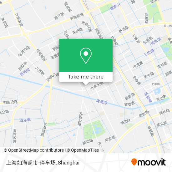 上海如海超市-停车场 map