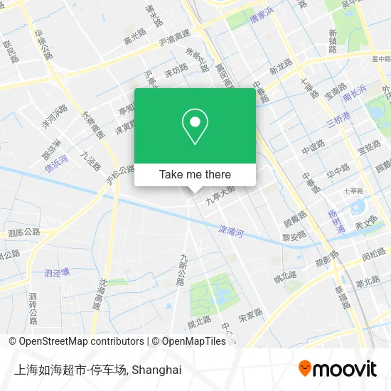 上海如海超市-停车场 map