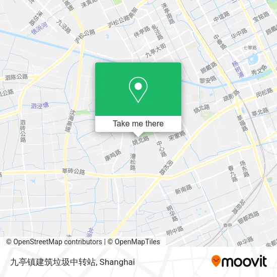 九亭镇建筑垃圾中转站 map