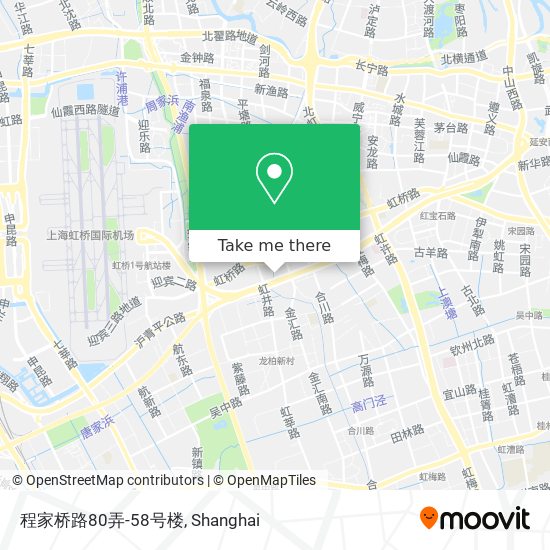 程家桥路80弄-58号楼 map