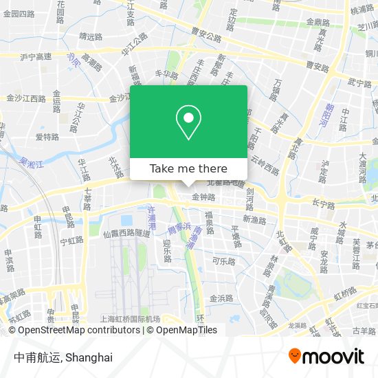 中甫航运 map
