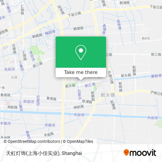 天虹灯饰(上海小佳实业) map
