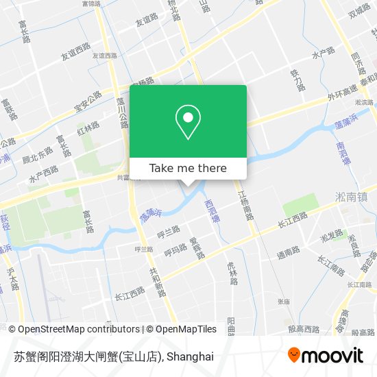 苏蟹阁阳澄湖大闸蟹(宝山店) map