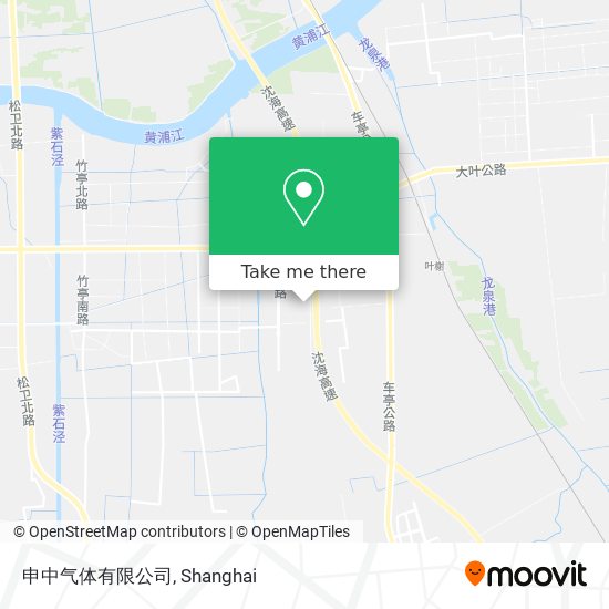 申中气体有限公司 map