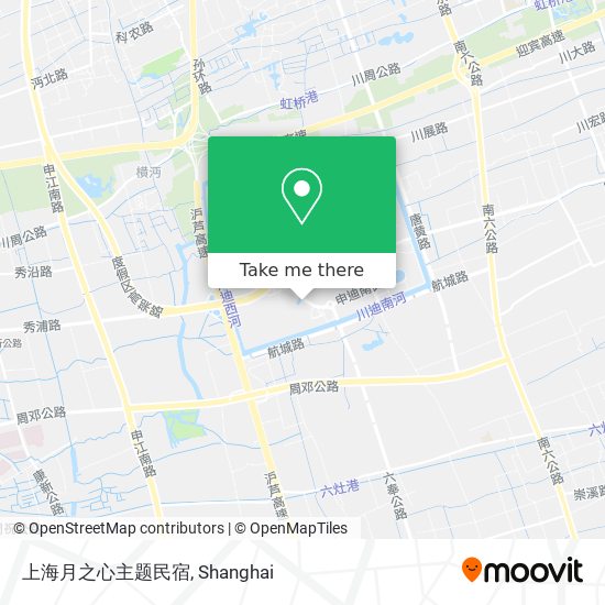 上海月之心主题民宿 map