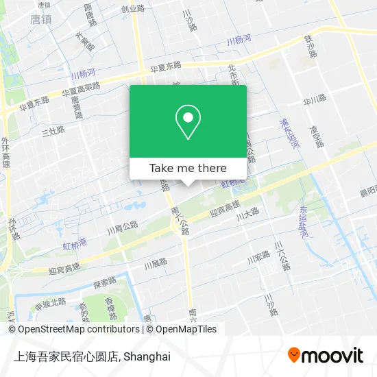 上海吾家民宿心圆店 map