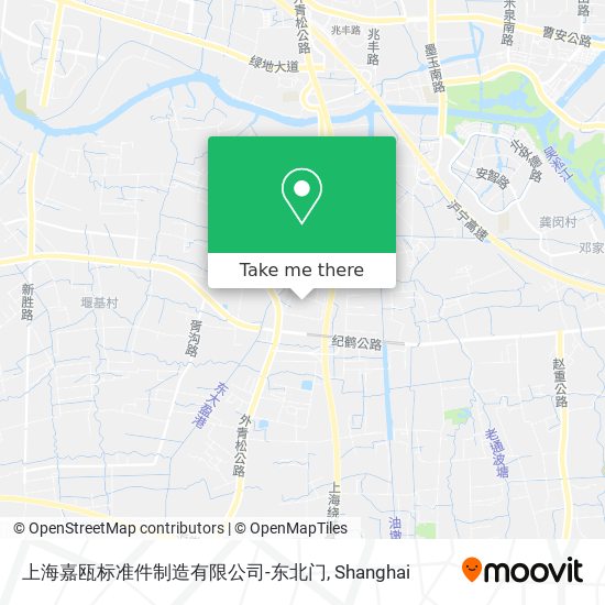 上海嘉瓯标准件制造有限公司-东北门 map