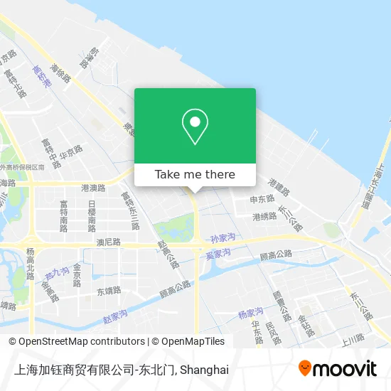 上海加钰商贸有限公司-东北门 map