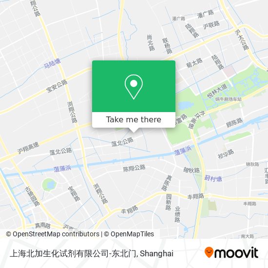 上海北加生化试剂有限公司-东北门 map