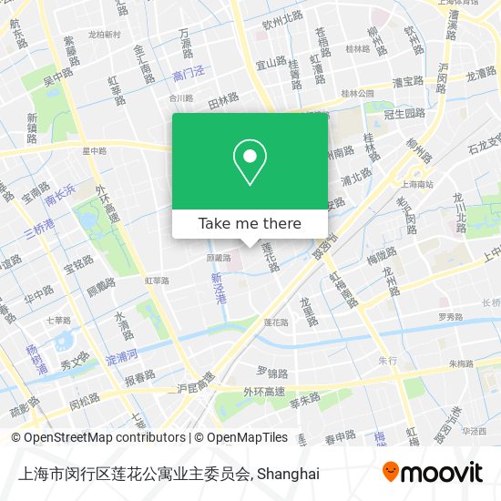 上海市闵行区莲花公寓业主委员会 map