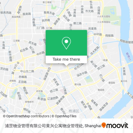 浦罡物业管理有限公司黄兴公寓物业管理处 map