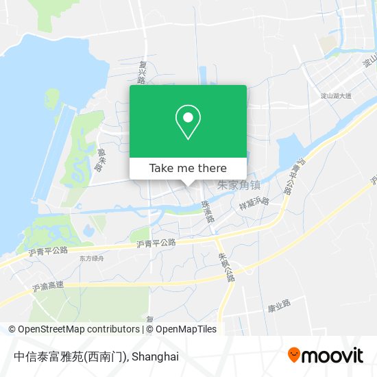 中信泰富雅苑(西南门) map