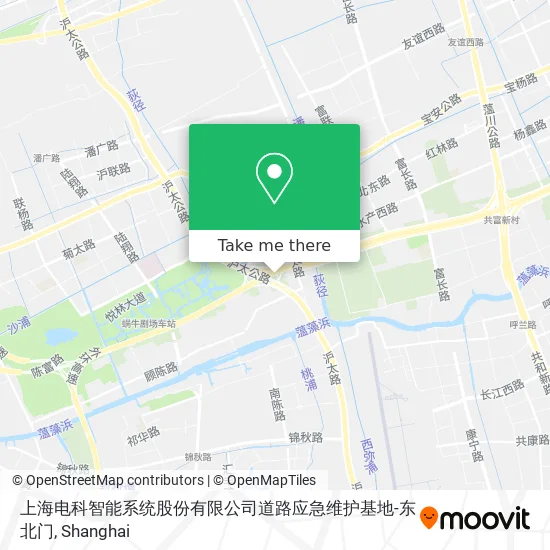上海电科智能系统股份有限公司道路应急维护基地-东北门 map