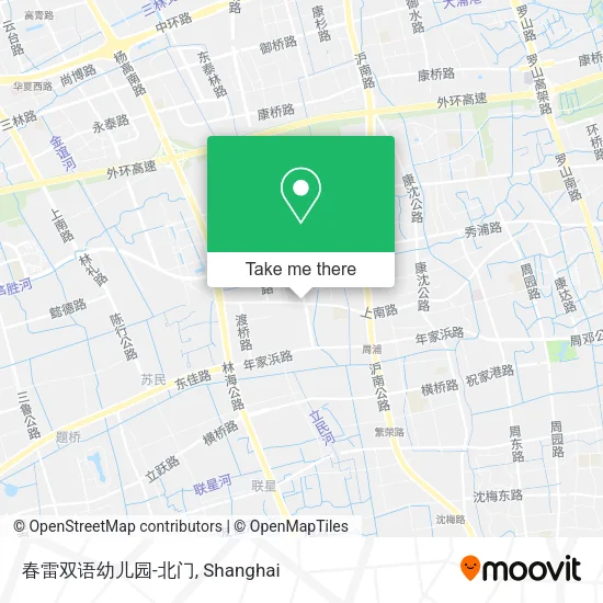 春雷双语幼儿园-北门 map