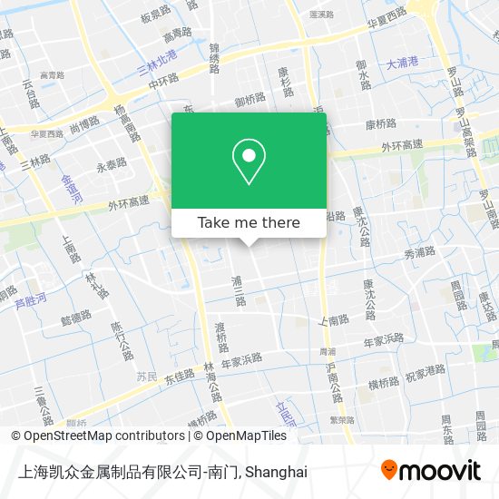 上海凯众金属制品有限公司-南门 map