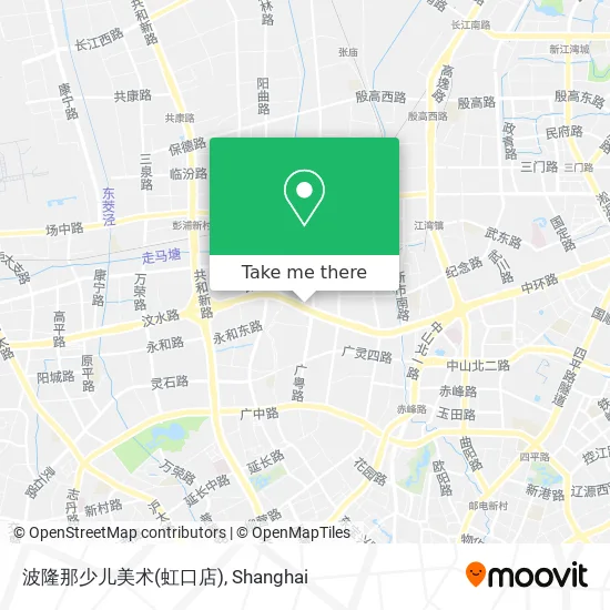波隆那少儿美术(虹口店) map