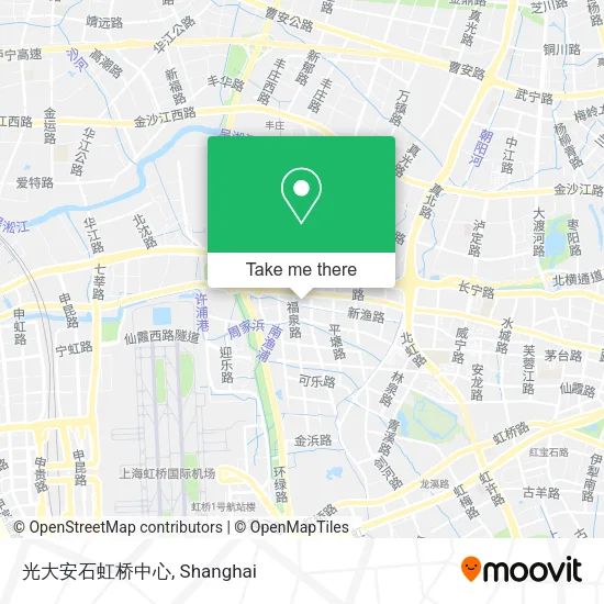 光大安石虹桥中心 map