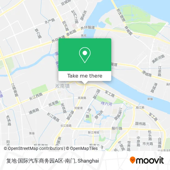 复地·国际汽车商务园A区-南门 map