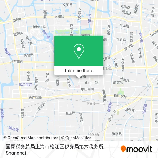 国家税务总局上海市松江区税务局第六税务所 map