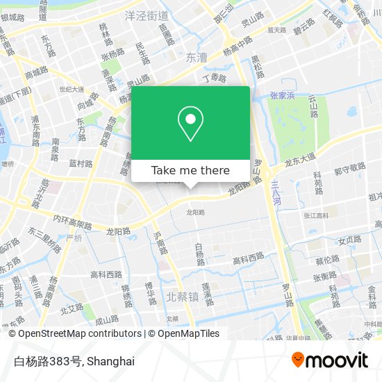白杨路383号 map